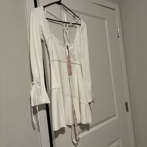 Oh polly white dress never worn before